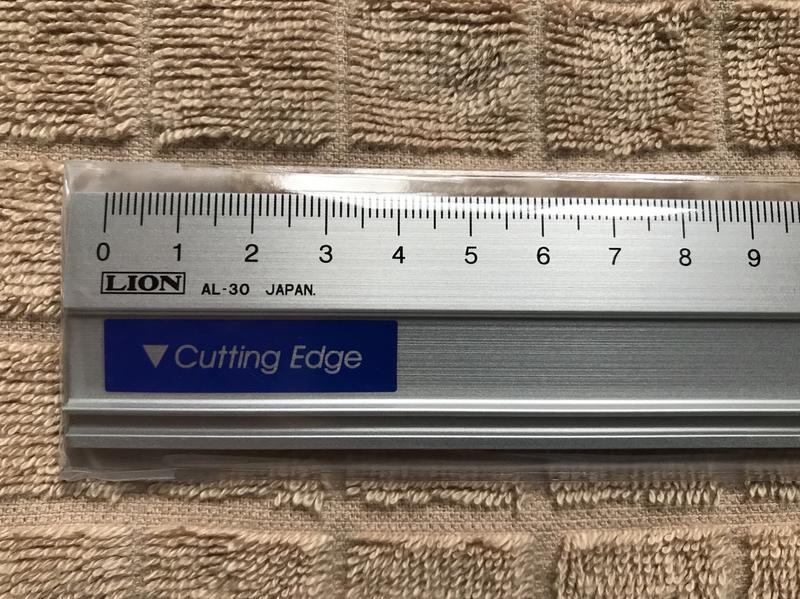 【台北文具】 AL-30(日製) LION 鋁製直尺 (30CM) 鋁色直線定規 (鋁尺)