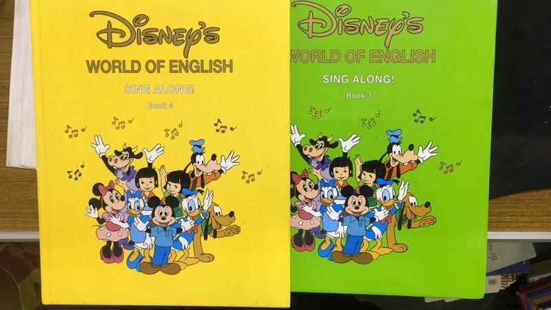 2片本售 寰宇迪士尼 Disney's World of English sing along 3-4 94Z