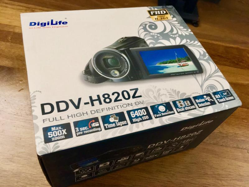 【全新】DigiLife DDV-H820Z 3吋觸控螢幕FULL HD攝影機