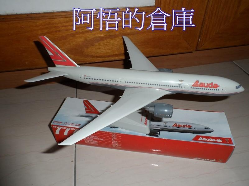 (阿悟的倉庫)波音777-200勞達航空----航空飛機模型---