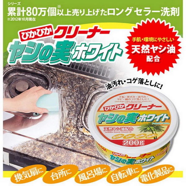 【Aimedia 艾美迪雅】日本原裝亮晶晶椰果清潔劑-200g