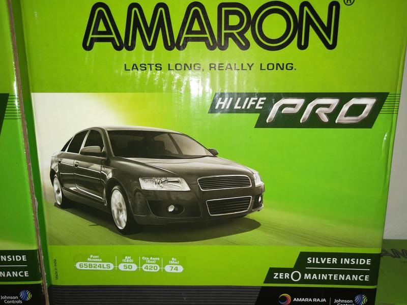 超好賣汽車電池 愛馬龍 AMARON 65B24LS(55B24加強版) 舊品交換