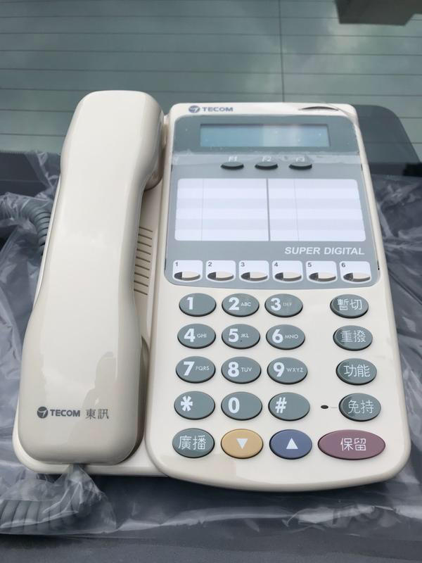 Since1995–東訊新版 SD-7706E  X顯示話機—