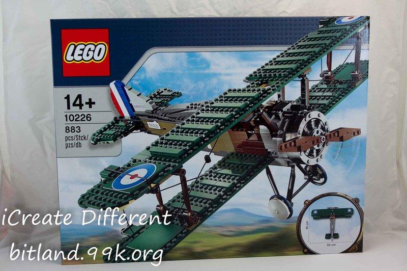 【 BIT 】LEGO 樂高 10226 Sopwith Camel 一次大戰英軍的雙翼飛機