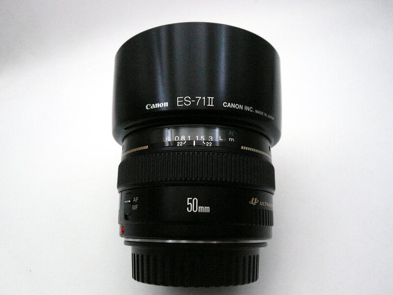 *定焦、大光圈* Canon EF 50mm F1.4 USM - 附原廠遮光罩+MARUMI日製保護鏡 -