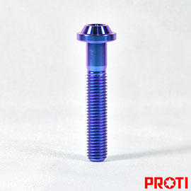 PROTI 鈦合金螺絲 M7L40 P1.0 B牌高階 卡鉗螺絲 魔藍版(M7L40-U01)