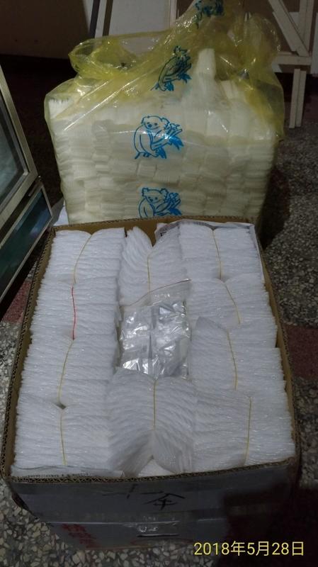 芭樂套袋 塑膠袋+泡棉(1000個） 本月平口塑袋特價含運560元