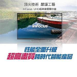 加贈一組無線麥克風 鴻海InFocus 50吋 4K UHD連網液晶顯示器 FT-50IA601 