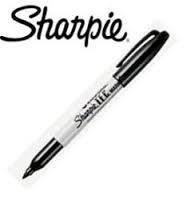 【台北文具】Sharpie T.E .C (13401) 粗字1m黑色/無氯耐高低溫（±500。F外）奇異筆/萬用筆