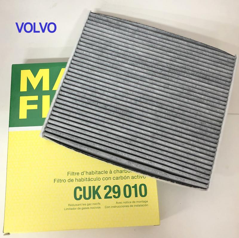德國 MANN CUK29010 VOLVO XC40 系列 2017年後款 冷氣濾網 活性碳冷氣濾往
