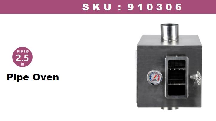 WINNERWELL SKU910306 Pipe Oven 2.5'' 煙管烤箱M號 (M號2.5英吋管通用)