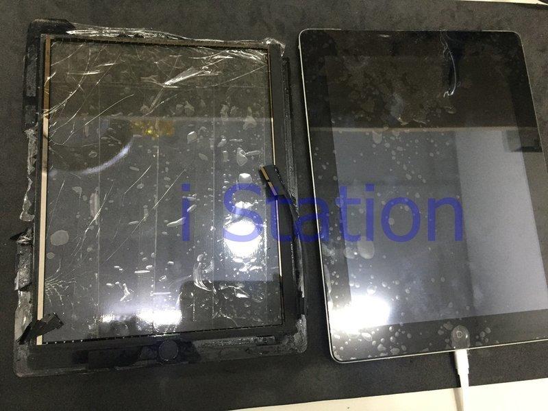 iPad 4 摔機 玻璃破裂 觸控不良 液晶不顯示 電池更換 平板專業維修