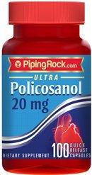 【Piping Rock】現貨 甘蔗原素 Policosanol 20 mg 100 顆
