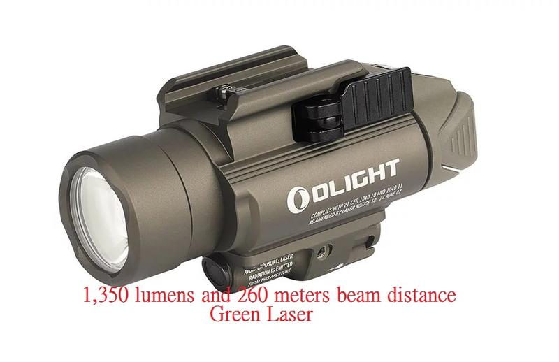 Olight Baldr Pro 槍燈 綠雷射 1350 流明 非 PL-2RL PL-2 PL-Pro X400