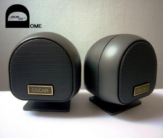 Oscar Mini Dome全音域小喇叭福利品特賣(立架版) 搭配T擴或環繞皆宜 (挑戰Bose、Cambridge)