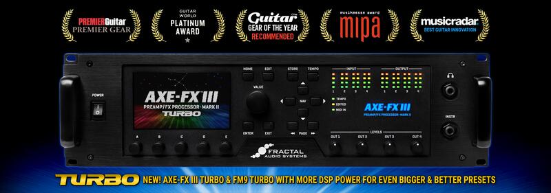 ☆唐尼樂器︵☆ Fractal Audio Axe-Fx III MKII Turbo 錄音室綜合效果器(另有 FM3)