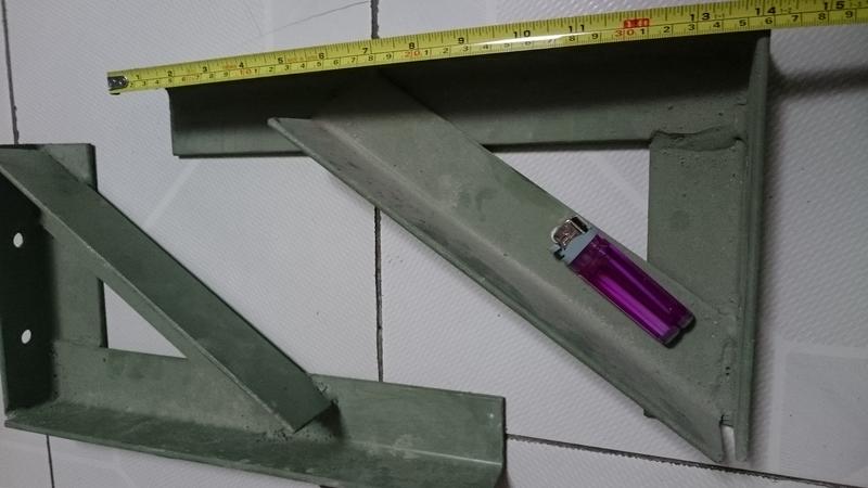 (LDS俱樂部）超重型不銹鋼 A字架 L型架 層板架 （304不鏽鋼、磁鐵不吸附、一組2個）
