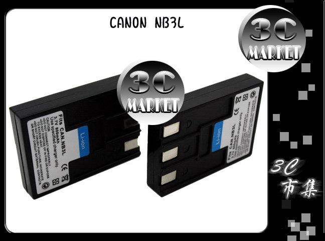 3C市集CANON IXY Digital D30 30a 600 700 L L2 NB-3L電池 (010104)