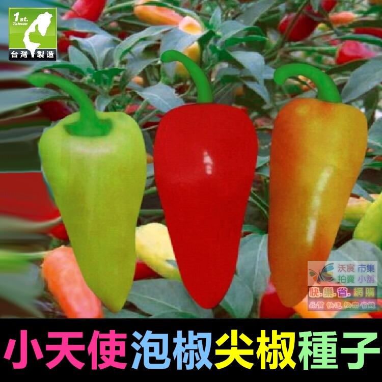 🌶㊣【我會發芽】蔬菜種子 小天使泡椒種子 小尖椒 尖椒 泡椒 可生食 熟食 約20粒/包  25元