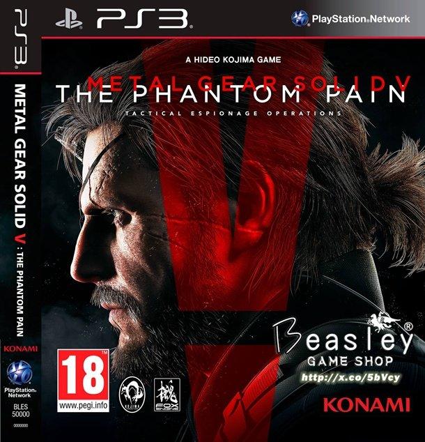 【Beasley遊戲家】PS3 潛龍諜影 5：幻痛 含GZ TPP 亞洲中文數位下載版 無實體光碟