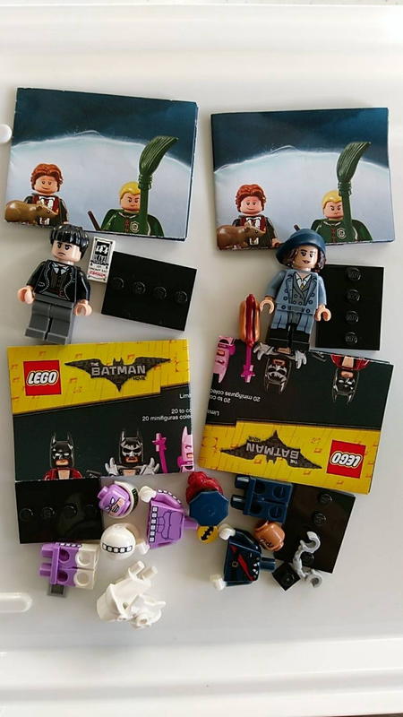 二手樂高 LEGO人偶 71017蝙蝠俠電影6號18號&71022 哈利波特18號21號