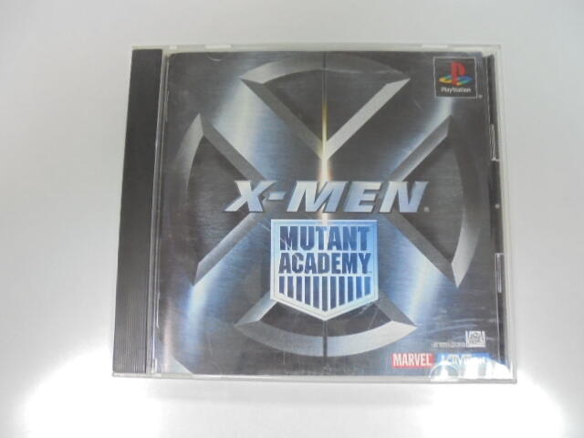 PS 日版 GAME X戰警 X-MEN(光碟刮傷)(42274223)