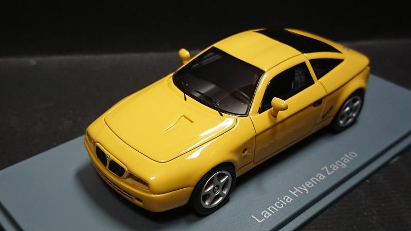 【經典車坊】1/43 Lancia Hyena Zagato 1992 精品模型 by Neo