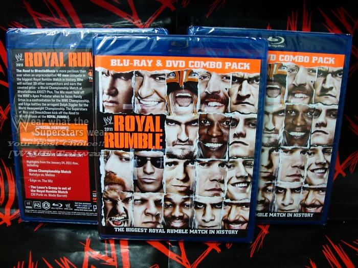 美國瘋潮]正版WWE Royal Rumble 2011 Blu-ray Combo 皇家大賽2011藍光