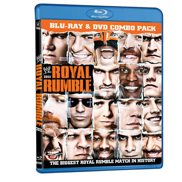 美國瘋潮]正版WWE Royal Rumble 2011 Blu-ray Combo 皇家大賽2011藍光