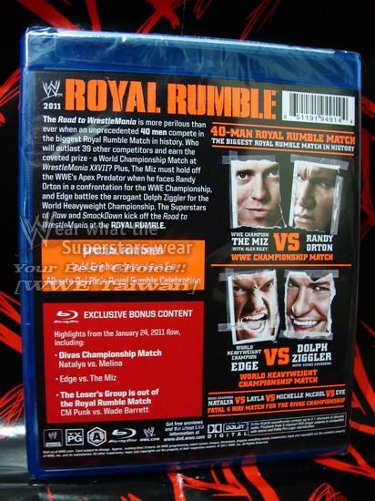 美國瘋潮]正版WWE Royal Rumble 2011 Blu-ray Combo 皇家大賽2011藍光