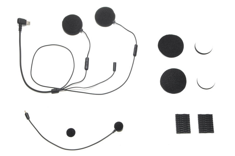 [ 超音速 ] Super Sonic M2 藍芽耳機專用 全罩式喇叭麥克風組(喇叭、麥克風、固定子母扣、黏貼配件)