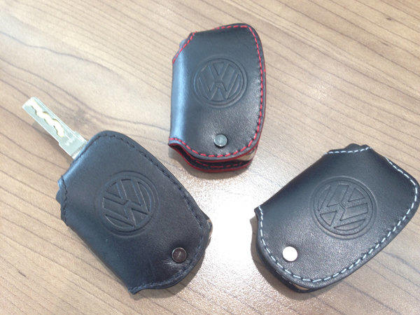 『珍皮套』全新現貨VW七代GOLF摺疊鑰匙專用 牛皮KEY皮套,福斯7代 GTi TL CL TDi,均適用