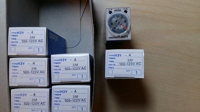 【富京電氣】OMRON H3Y-4 3M AC100-120V