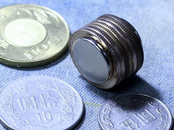 ■磁鐵熊■釹鐵硼強力磁鐵-圓形硬幣磁鐵15mmx2mm-你絕對沒用過磁力這麼強的