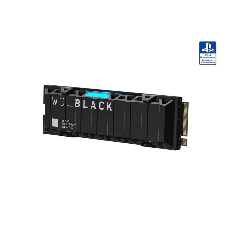 WD_BLACK SN850X NVMe™ SSD 含散熱片PS5™ 遊戲主機專用選現貨【GAME