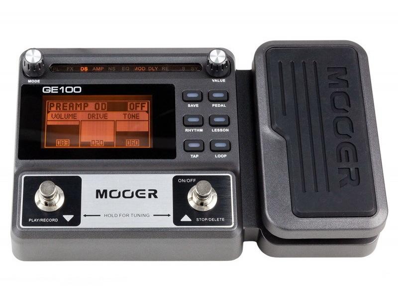 ☆唐尼樂器︵☆ Mooer GE100 (公司貨原廠保固)地板型音箱模擬電吉他綜合效果器