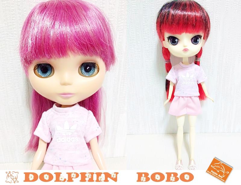 Dolphin Bobo娃衣工作室~粉紅色T恤