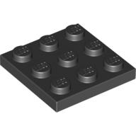 全新LEGO樂高黑色薄板【11212】Black Plate 3x3 (B8) 6174917