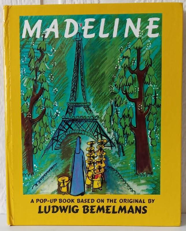 【吉兒圖書】《Madeline 瑪德琳》絕版立體書，20世紀最有影響力童書之一，David Carter 紙藝設計