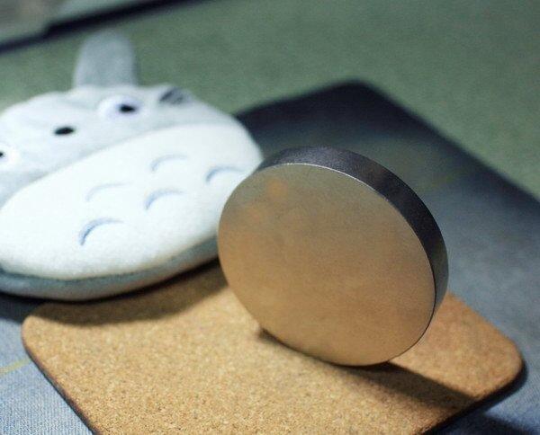 ■磁鐵熊■釹鐵硼強力圓形大磁鐵-60mmx10mm-像太陽餅一樣大的磁鐵