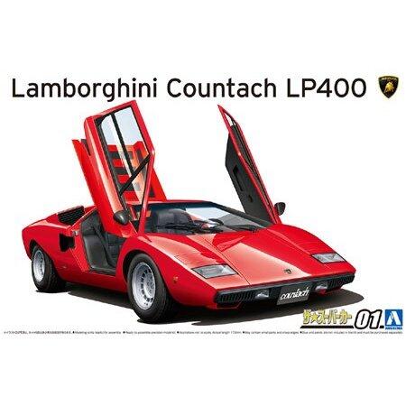 Aoshima  1/24   Lamborghini Countach LP400 ’74  (05804)