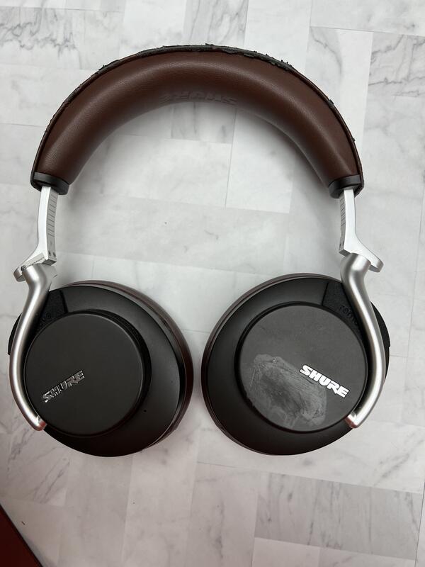 志達電子 Aonic 50 棕 展示出清 美國SHURE 無線藍牙耳罩 可調降噪 / 藍牙5.0