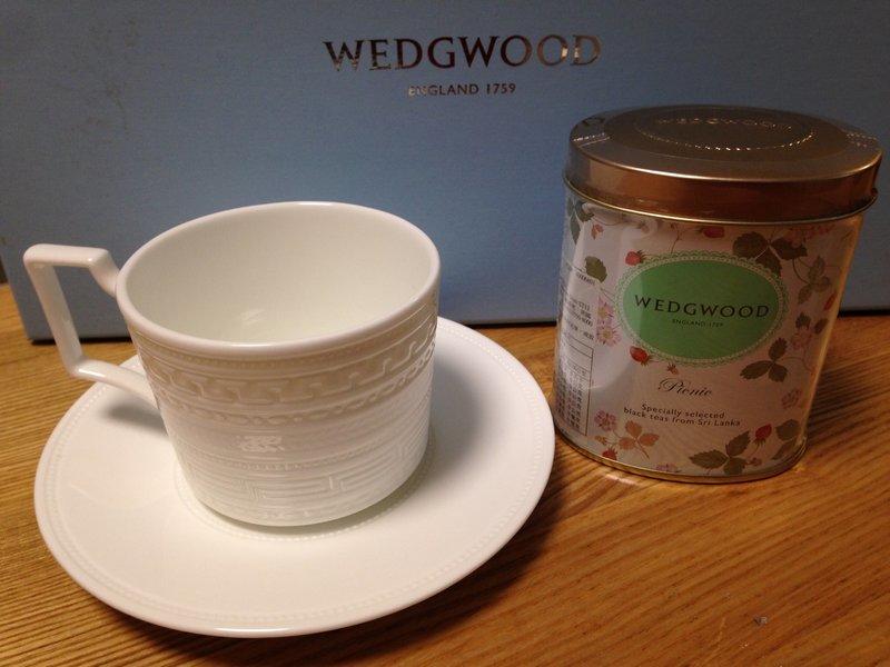 WEDGWOOD 骨瓷茶杯茶葉組
