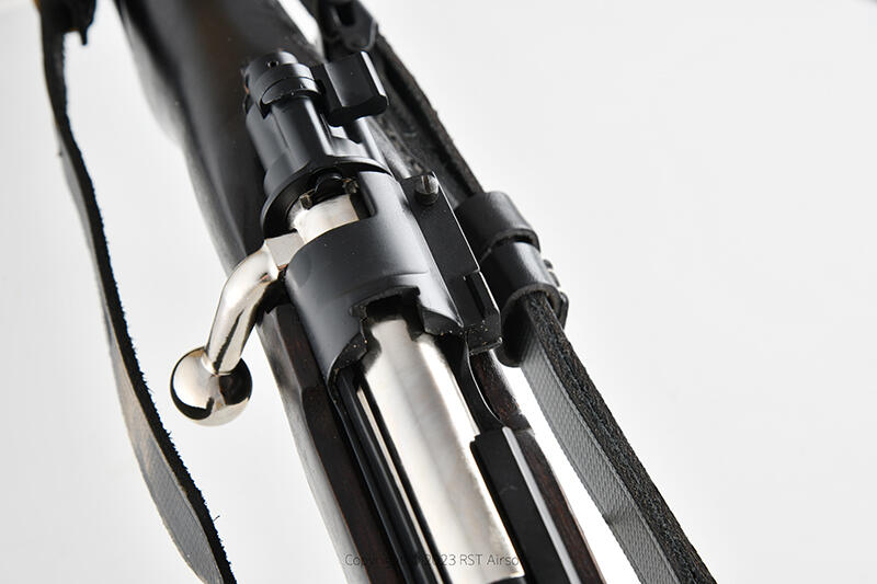 RST 紅星 - 二戰德軍 舊化版 Kar 98K 拋殼式 瓦斯步槍 實木黑槍身 狙擊槍 . 26003-BEL-IZC