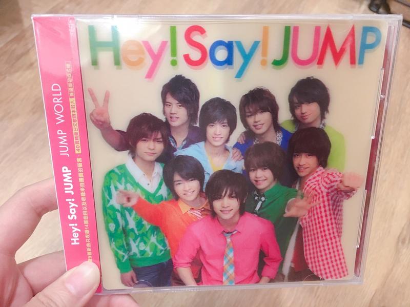 Hey!Say!JUMP  JUMP WORLD 台版 通常盤 皆有側標 山田涼介 知念侑李 有岡大貴 CD單曲