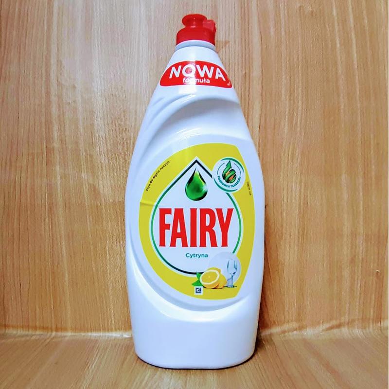 英國第一品牌 FAIRY 高效洗碗精 (檸檬清香)900ML 家庭號