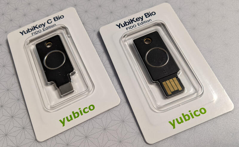 全新YubiKey C Bio FIDO Edition 指紋認證安全金鑰※台北快貨※輕鬆保護電腦 指紋解鎖更安心 資安