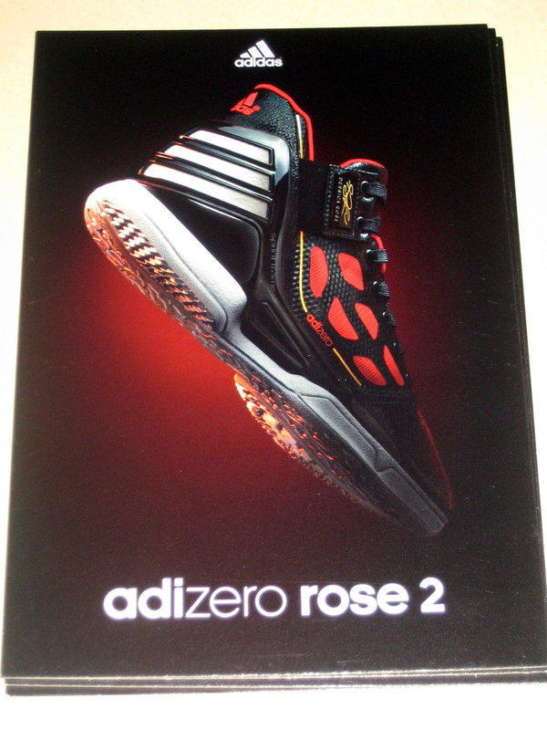 愛迪達 Adidas Adizero Rose2 ~ 收藏卡 酷卡 明信片 (黑)