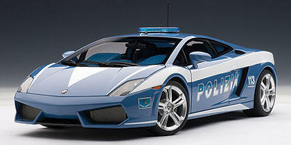 Autoart 1/18 Lamborghini 藍寶堅尼 police LP560-4 POLICE 1:18 模型