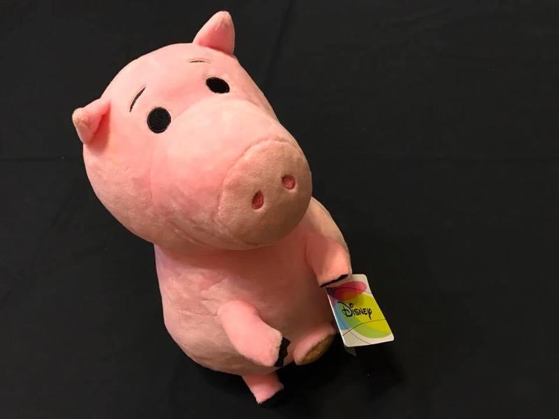 【nike100m】10" 玩具總動員 火腿豬 娃娃 玩偶 豬娃娃 粉紅豬 迪士尼 Costco 生日禮物 約28cm